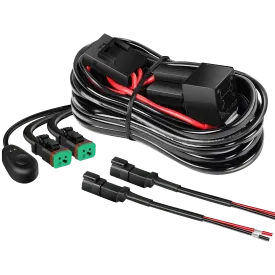 14AWG 11.5FT DT Connector Wire Harness Kit 2 Leads W/ 12V On-Off Switch