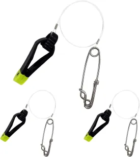 Downrigger Line Release Clips, 18-Inch Leader with Snap, Weight Release Clips for Planer Board Downrigger Trolling Offshore Fishing