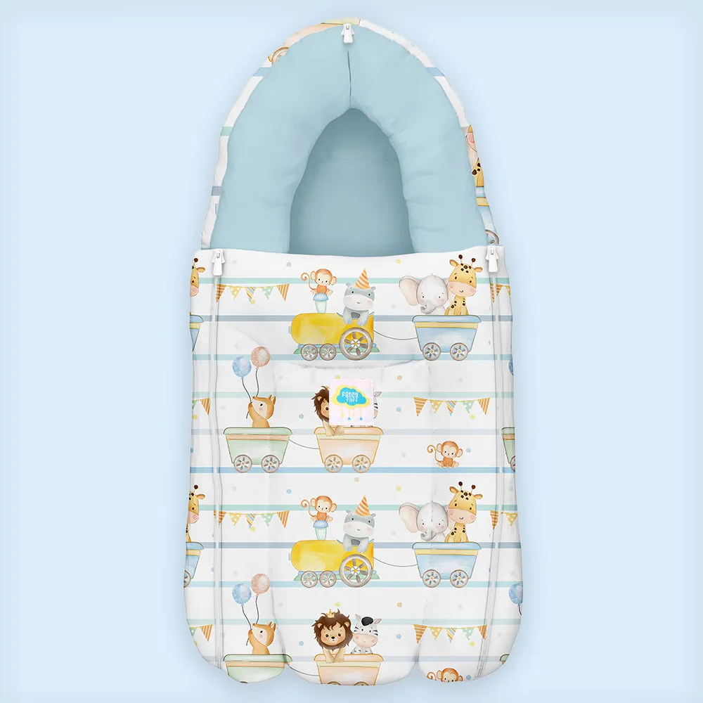 Fancy Fluff Organic Carry Nest - Joy Ride