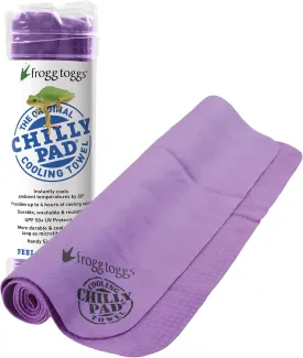 FROGG TOGGS Chilly Pad, Instant Cooling Towel, Long Lasting, Reusable, Sports and Outdoors Neck Towel 33x13