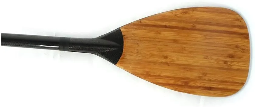 Inflatable Paddle Boards Super Lightweight Bamboo Full Carbon Paddle Adjustable 3-Pieces for Stand Up Sup Board Vacation Must Haves (Color : Paddle with Bag)