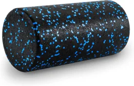 ProsourceFit High Density Foam Rollers 12 - inches Long, Firm Full Body Athletic Massager for Back Stretching, Yoga, Pilates, Post Workout Trigger Point Release, Purple