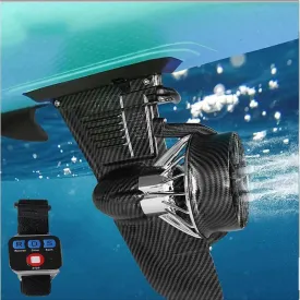 Rechargeable Hydrofoil Surfboard,Electric Surf Fin for Stand Up Paddle Board,Wireless Remote Control Thruster Kit for Surfboards and SUPs,Paddle Board Motor Fin