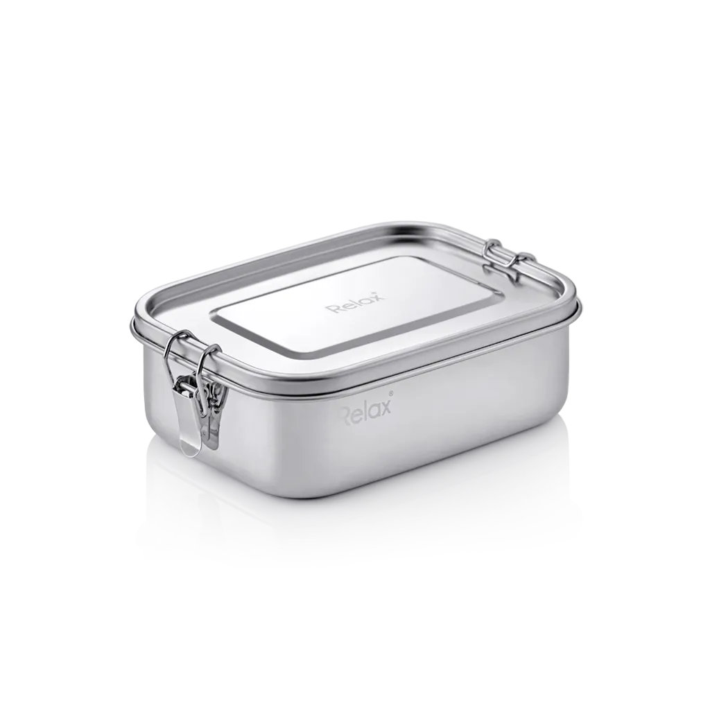 RELAX STAINLESS STEEL LUNCH BOX - 3 SIZE