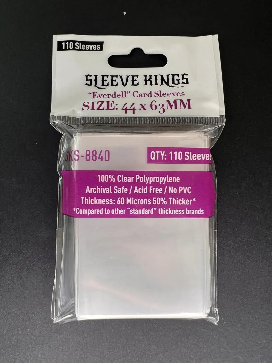 Sleeve Kings Everdell Mini Compatible Sleeves (44 X 63 MM) 60 Microns, Pack of 110