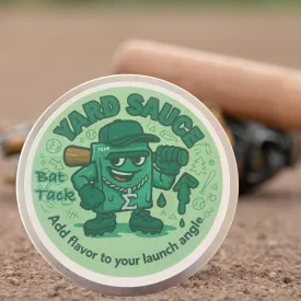 Yard Sauce, Pine Tree Scented Baseball Bat Tack Grip Wax, Made in USA. Pine Tar Alternative
